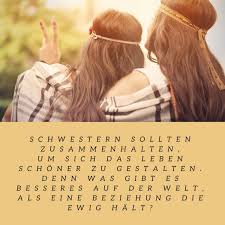 40 Schwester Sprüche Lustige Zitate Und Weisheiten über Geschwister