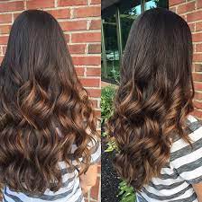A Beautiful Chocolate Hazelnut Balayage By Jordan Gahanna Beautiful Long Hair Winter Hair Trends Winter Hairstyles