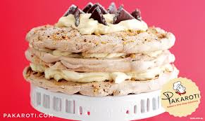 Dacquoise Adalah Cake Tradisional Perancis Cake Cantik Ini Dibuat Dari Dua Hingga Tiga Layer Almond Meringue Bertekstur Krispi Yang Disusu Taburan Gula Almond