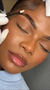 Brow Lamination & Tint will forever be bae✨It lifts the hairs in a more  vertical direction and makes the brows appear fuller. Tint will soften as  they days go by Lamination Lasts 4-6 weeks Want to ...