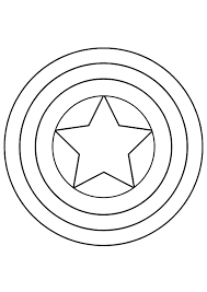 A few boxes of crayons and a variety of coloring and activity pages can help keep kids from getting restless while thanksgiving dinner is cooking. A Captain America Shield Coloring Page Free Printable Coloring Pages For Kids