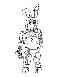 раскраска рисунок к сказке иван крестьянский сын и чудо юдо поэтапно Raskraska Springtrap