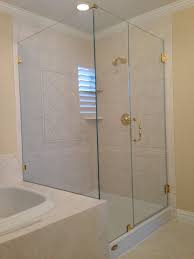 Showerman Frameless Shower Enclosure Layout Is A Classic Single Door Fixed Panel Side Return Frameless Shower Doors Shower Doors Frameless Shower Enclosures