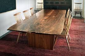 10 Ft Minguren Iii Dining Table By George Nakashima 1976 7 1stdibs Com Dining Room Table Dining Table Rustic 12 Person Dining Table