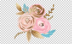 White and pink rose bouquet on white background. Pink Roses Illustration Cut Flowers Rose Gold Flower Gold Ruchnoj Flower Png Klipartz