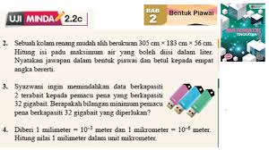 Selepas download, anda boleh cetak untuk rujukan pembelajaran untuk subjek matematik tingkatan 1. Kssm Matematik Tingkatan 3 Bab 2 Bentuk Piawai Uji Minda 2 2c No2 4 Buku Teks Form 3 Pt3 Youtube