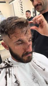 When you're Barer is different 😂😂😂😂😂 #Barbershop #barber #hair