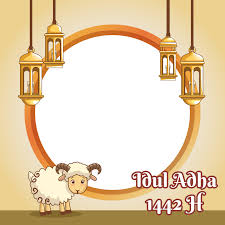 Desain yang simple juga bisa menampilkan grafis yang bagus. Template Twibbon Selamat Hari Raya Idul Adha 1442 H 2021 M Sketzhbook