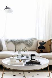 Coffee Table Styling Tips For Round Coffee Tables Anne Sage Round Coffee Table Decor Table Decor Living Room Coffee Table Decor Living Room