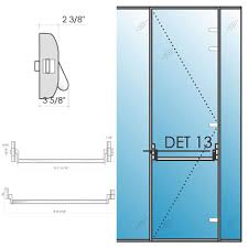 Pull plates can come with or without a. Glass Panic Exit Doors Panic Bars Avanti Systems Usa