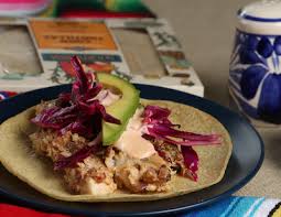 Mix in the egg well. Fish Taco With Chipotle Mayo Avocado La Tortilleria