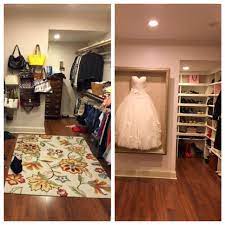 My Closet Makeover Waiting On Plexiglass To Complete Wedding Dress Shadow Box Wedding Dress Preservation Wedding Dress Shadow Box Dress Preservation