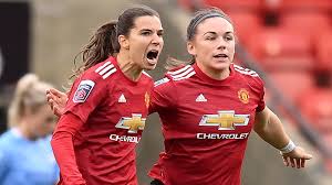 Crimson, yellow, shield c all. Uswnt Star Heath Leading Manchester United S Unlikely Women S Super League Title Charge Goal Com