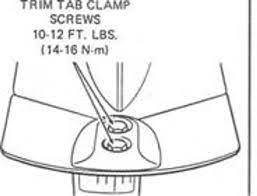 Omc Stringer Trim Tab Adjustment Crowley Marine