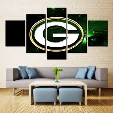 Green Bay Packers Wall Art Canvas Art Wall Decor Wall Art Pictures Colorful Wall Hanging