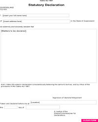 10 resume declarations cv declaration samples examples 2019. Download Statutory Declaration Form Qld For Free Formtemplate