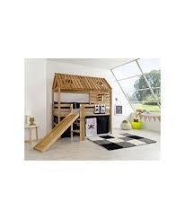 Kinder spielbett selber bauen haus mit treppen weiße. á… Befara Robin Hochbett Mit Haus Und Mit Rutsche Hausbett De