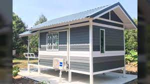 Sejumlah gambar rumah minimalis ini bisa menjadi inspirasi bagi kamu yang berencana membangun rumah atau merenovasi hunian. Amptech Rumah Rumah Segitiga Dan Chalet Cement Board