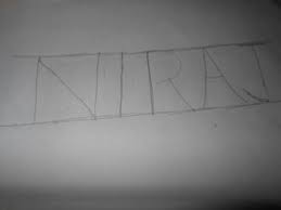 Looking for more help in how to draw each of those letters? How To Drawing 3d Your Names 5 Steps Instructables