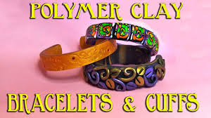 Maybe you would like to learn more about one of these? Polymer Clay Bracelets Tutorial Plus Easycuffs Product Review Youtube
