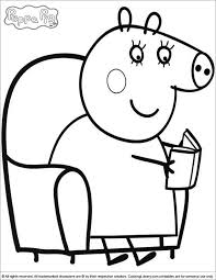 You can print or color them online at getdrawings.com for absolutely free. Peppa Pig 43969 Cartoons Printable Coloring Pages