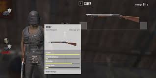 Pubg Interactive Map - Weapons - Shotguns