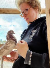 The boys mostly out of their big molt!