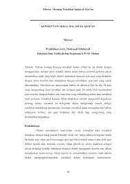 Dari segi bahasa, tawakal berasal dari kata 'tawakala' yang memiliki arti; Https Media Neliti Com Media Publications 265490 Konsep Tawakkal Dalam Al Quran F98c03c2 Pdf