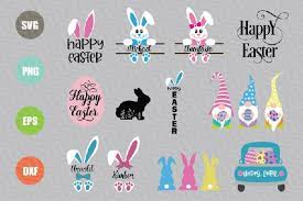 Download Free Happy Easter Bunny Ears Svg File Topfreedesigns