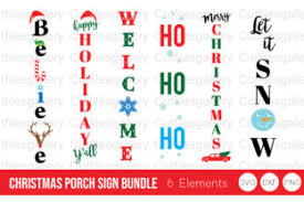 Today i invite you to come in for definitely something you don't get to see everyday, and it's free halloween png & svg icons by freepik designers launched here. Christmas Porch Sign Bundle Christmas Graphic By Cutfilesgallery Creative Fabrica