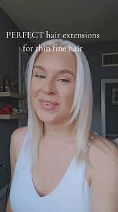 Easy Clip-In Hair Extension Installation for Thin Hair