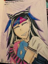 Mioda ibuki and tanaka gundham are siblings they/them pronouns for chou koukou kyuu no sagishi | ultimate imposter killing game was a virtual reality simulation (dangan ronpa) Happy Birthday To My Favorite Waifu Ibuki Mioda Oc Danganronpa