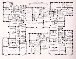 This home was designed with water ponds on either side of the entry to the dining room. Mansion Floor Plans Typical Plan River House House Plans 68837