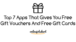 Apps that give you free gift cards. Top 7 Apps That Gives You Free Gift Vouchers And Free Gift Cards