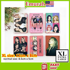 The most popular size that probably every fan who bought at least one kpop album stumbled upon is 55 x 85 mm. Blackpink Lomo Card Extra Big Size 30pcs Kpop Photocard Photo Card Album Shopee Malaysia