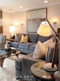 Nagwa Seif Interior Design Residential Interior Design And Blog Living Room Decor Charcoal Sofa Home