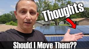 Should Joe Move These Solar Panels❓You Decide❗