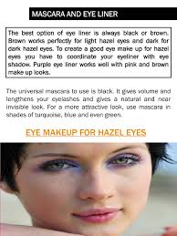 ppt makeup for hazel eyes powerpoint