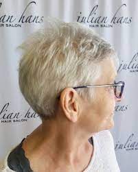Over 70 Very Short Gray Haircut Womens Haircuts Short Grey Haircuts Fine Hair