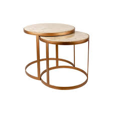 Natural medium round wood coffee table. Stainless Steel Coffee Table Set Marble Gold Coffee Table