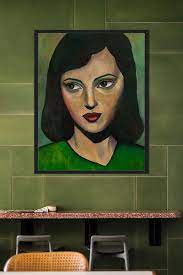 Simplybeauty Van Lucienne Van Leijen Op Canvas Behang En Meer Abstracte Schilderijen Kunst Ideeen Behang
