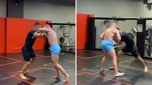 What an inspirational tale from ?? Conor Mcgregor In Heated Exchange With New Ufc Champion Charles Oliveira Mirror Online