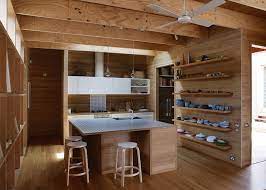 Local Wood Clads Every Surface Of This Idyllic Australian Getaway Interior Design Issues Modern Kitchen House