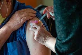 After injection, the vaccine particles bump into. Bn5ulitegibanm