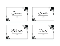 Wedding Seating Plan Cards Template Editable Seating Cards