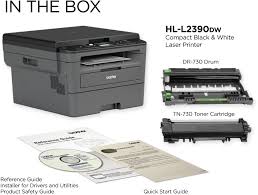 This printer can also be used for a variety of operating systems, such as windows 32 bit and 64 bit, mac os (mac os x 10.7. Brother Hl L2390dw Wireless Black And White All In One Laser Printer Gray Hl L2390dw Best Buy