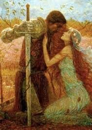 Tristan Isolde By Marc Fishman Romance Weddings Soulmates Romanceinart Couples Preraphaelites Classicart Belle Dame Art Fantastique Amour Courtois