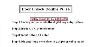 The system is probably set to double pulse unlock stand by your car and hit unlock and see if the driver's door unlocks and then like 2 seconds later the . St800 Alarm Install G35driver Infiniti G35 G37 Forum Discussion