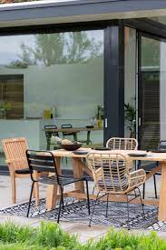 rotan stoel delhi buiten aan eettafel buiten eettafels tuintafels rotan stoelen