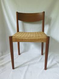 Vintage Danish Teak Rope Cord Chair Mid By Scoopsvintagemodern Chair Rope Chair Dining Chairs